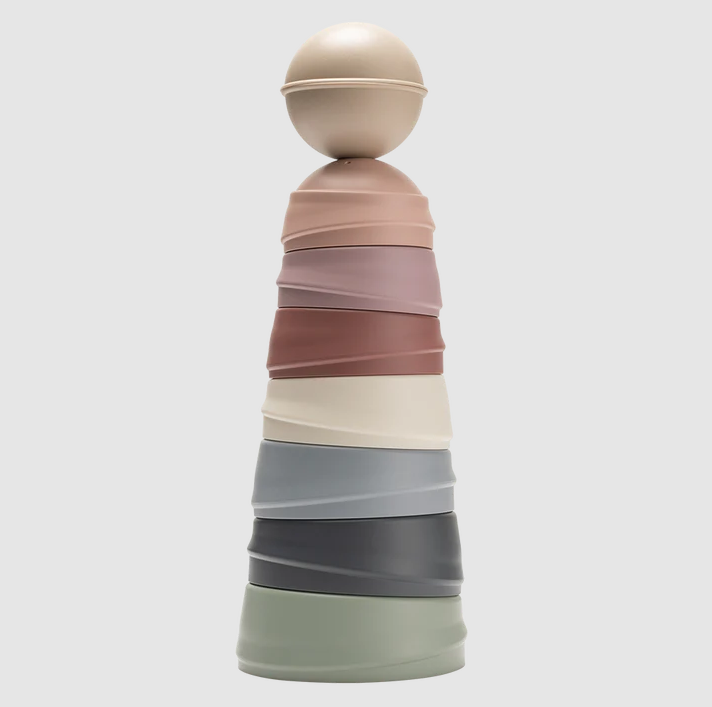 Stacking Toy - Pastel Rainbow