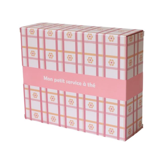 Wooden Toy - Pink Tea Set