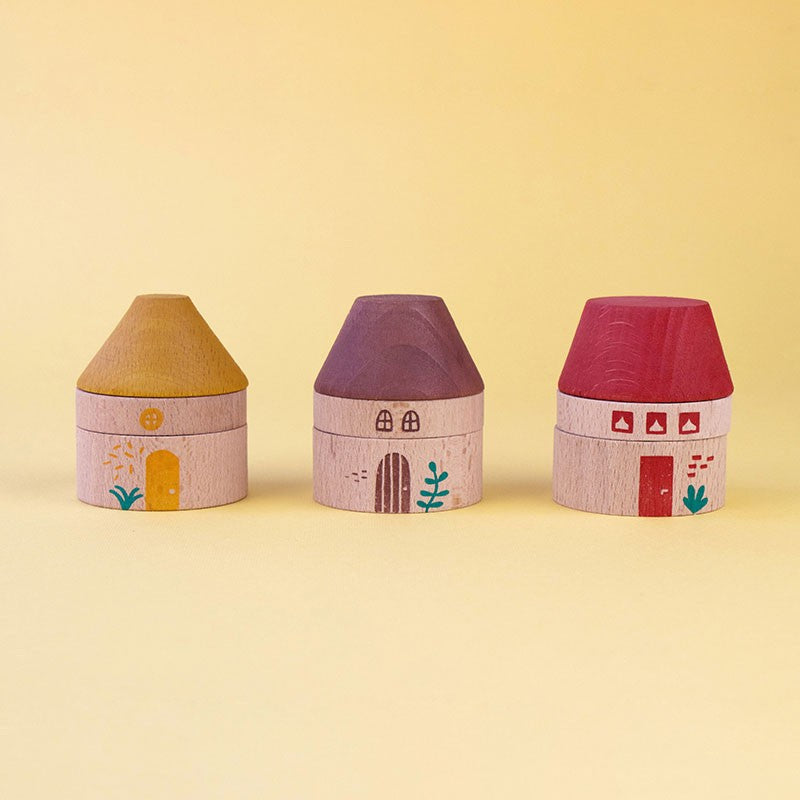 Wooden Toy - My Three Little Pigs