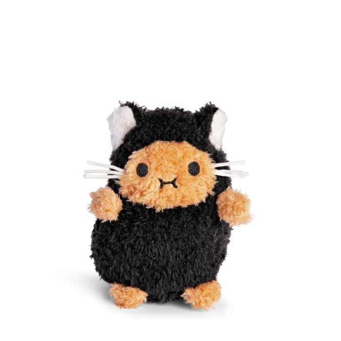 Black Kitty Mini Sitting Plush Toy