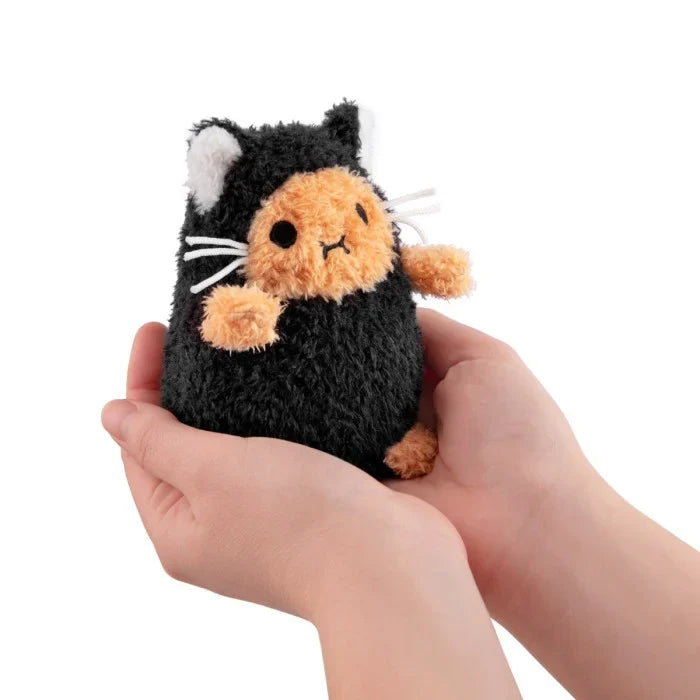 Black Kitty Mini Sitting Plush Toy